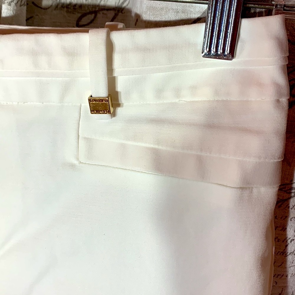 CALVIN ❤️ KLEIN ❤️ White ❤️ Pants ❤️ ❤️ ❤️ Size 4 ❤️ - Picture 4 of 10